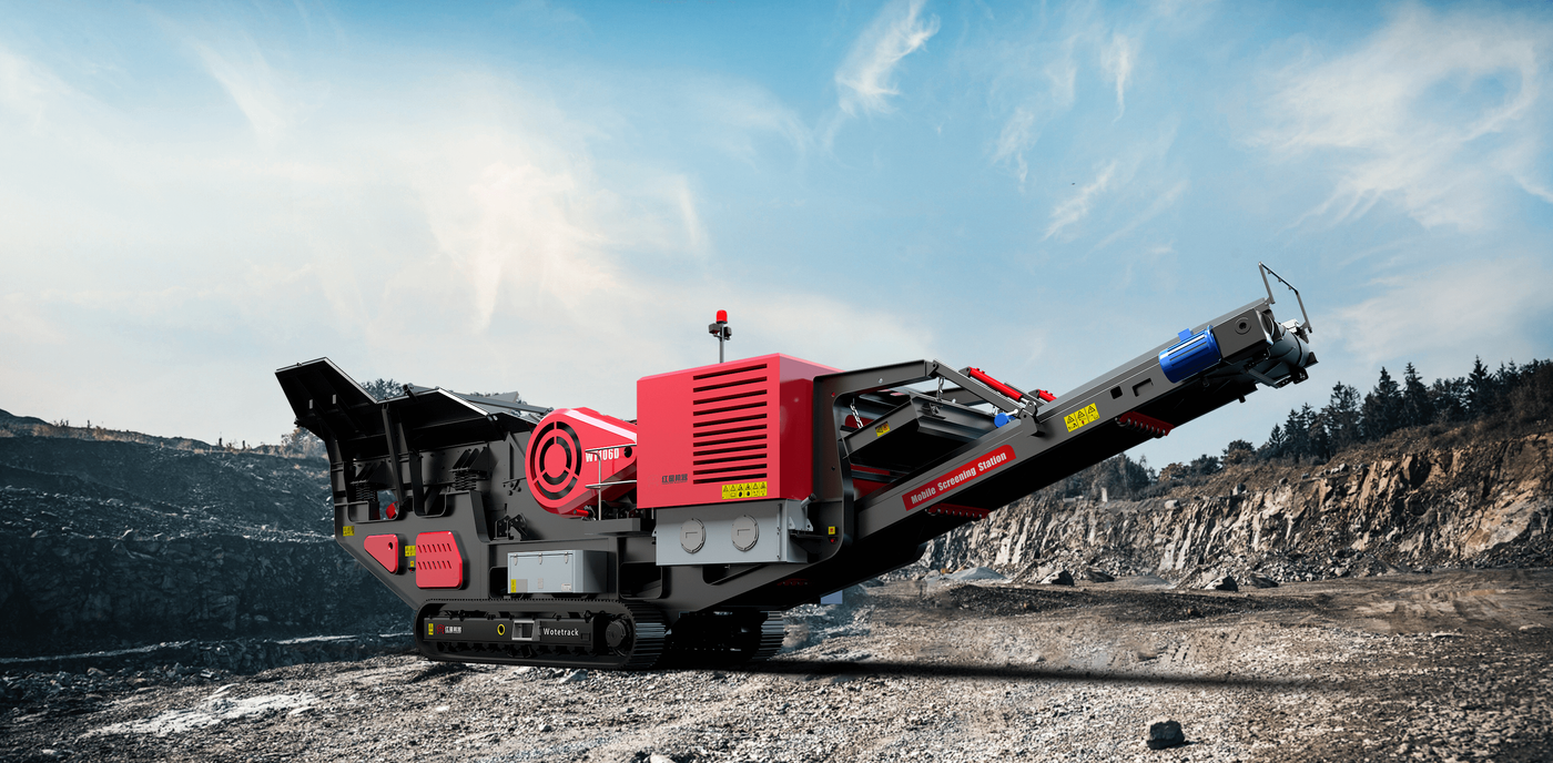 Wotetrack-D type oil electric hybrid mobile jaw crushing station